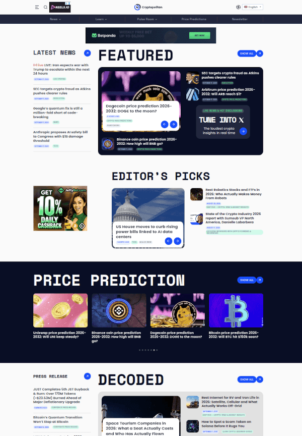 Cryptopolitan